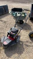 22&rdquo; walk behind weed trimmer like new