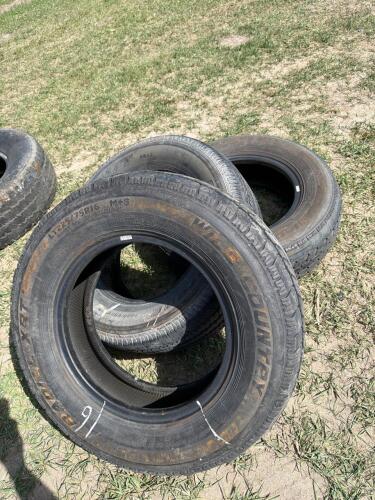 3- 16&rdquo; tires