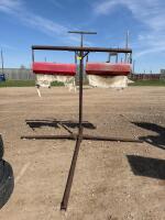Cattle oiler and stand