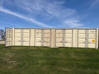 40 ft container w/4 side doors