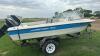 Vanguard 14&rsquo; boat w/50hp merc - 5
