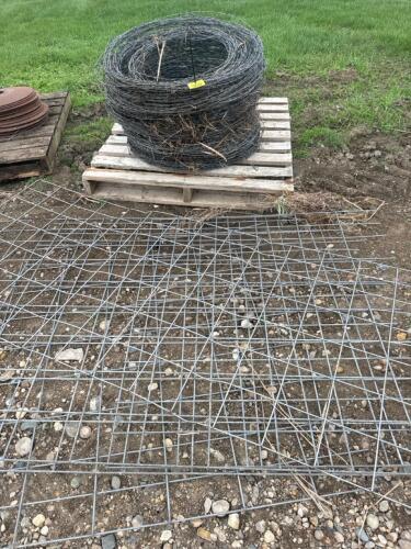 Barb wire & wire panels