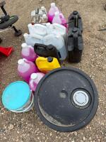 RV anti freeze, kerosene, gear oil etc