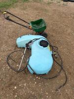 Atv sprayer and fert spreader