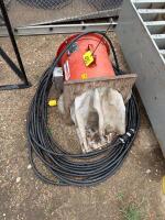Aeration fan and extension cord