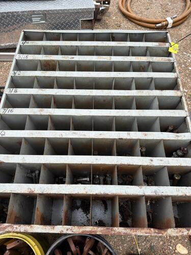 Bolt bin and bolts