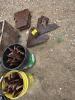 Cultivator shovels, NH 3 tips, suitcase weights