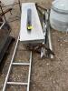 Tool box running boards hitch ladder