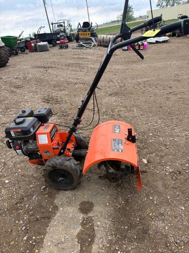 Rear tine garden tiller