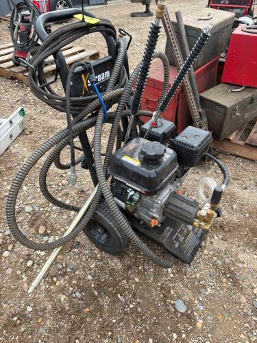 X stream commercial pressure washer w/sand blast kit