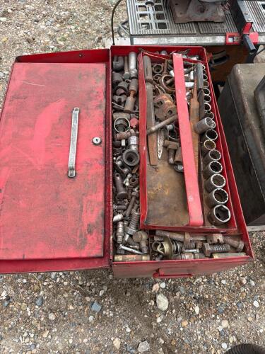 Tool boxes w/sockets