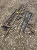 Jack all pipe wrenches crow bars and tire spoons