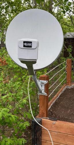 Bell express dish and cable