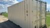 20ft storage container with door on one end - 3