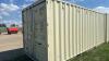 20ft storage container with door on one end - 3