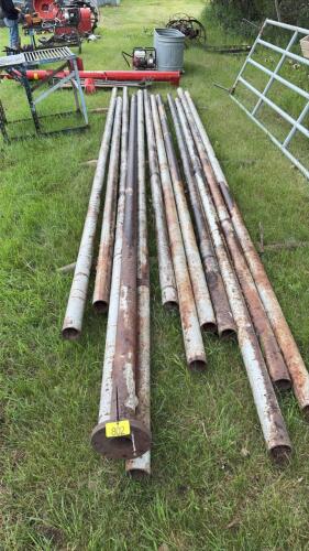 12 lengths heavy pipe (roughly 16&rsquo;)