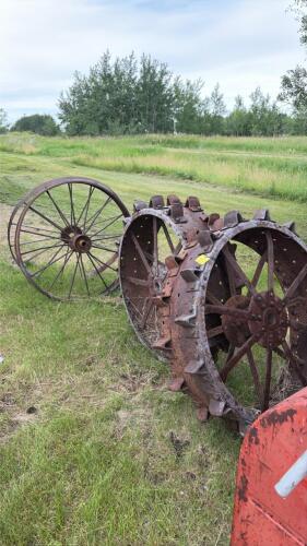 4- steel wheels