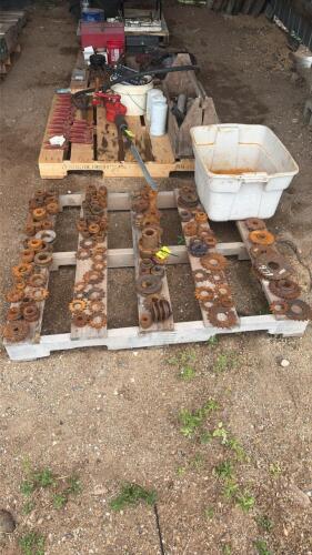 Assorted gears and parts