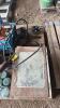 Tiger torch/ small air tank/ shop supplies/ small cabinet