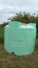 1000 gal water tank