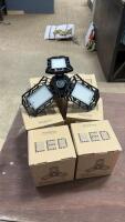 6- LED garage lights