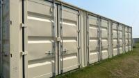 40ft storage container 4-side doors 1 end door