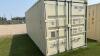 20ft storage container w/1 end door