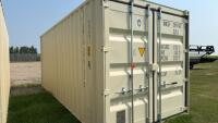 20ft storage container w/1 end door