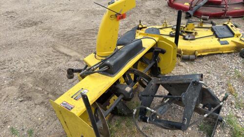 JD 47 quick hitch snowblower
