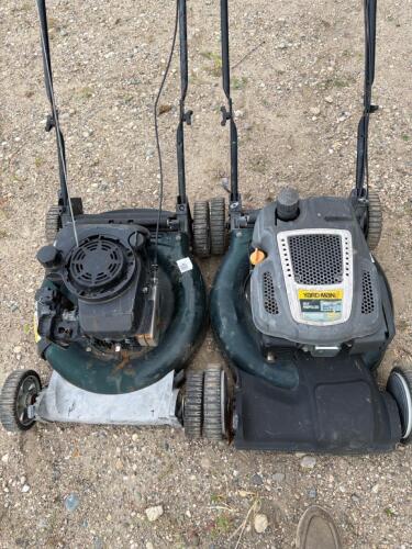 2- push mowers