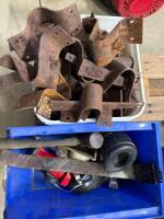 Concrete form leveling braces& tools