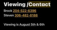 Viewing/Contact info