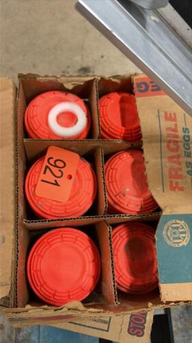 2 boxes clays, 1 clay thrower