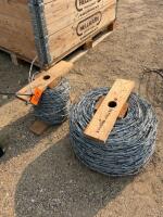 Assorted barb wire