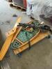 Snow shoes, plane propeller