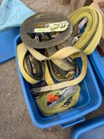 Assorted rachet straps