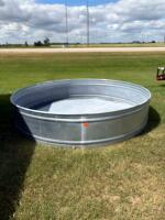 Large cattle water trough