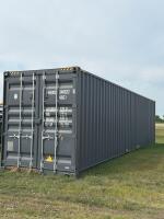 40&rsquo; storage container w/one end door