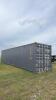 40&rsquo; storage container w/one end door - 2
