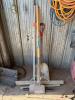 Broom, 2- squeegees, 2- scrapers and shovel