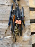 Assortment of punches and chisels