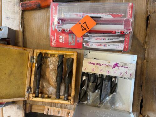 Drill bits and sawzall
