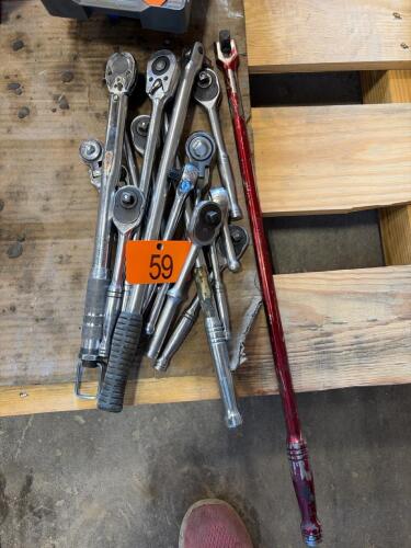 Variety of Ratchet and breaking bars
