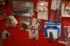 Large quantity of shop sundry w/ peg board & hooks, plumbing supplies, drill bits - 3