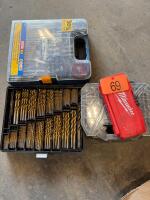 Sets of drill bits