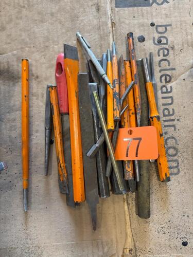 Chisels and punches