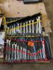 Set of standard and set of metric wrenches