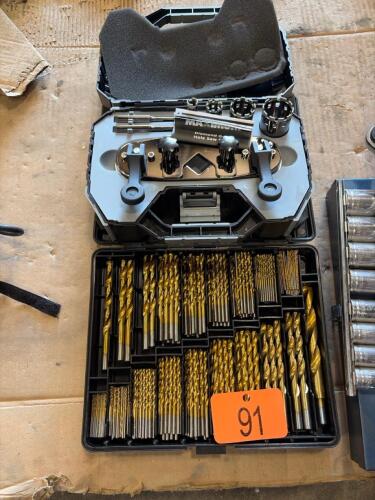 Drill bits and diamond grit hole saw