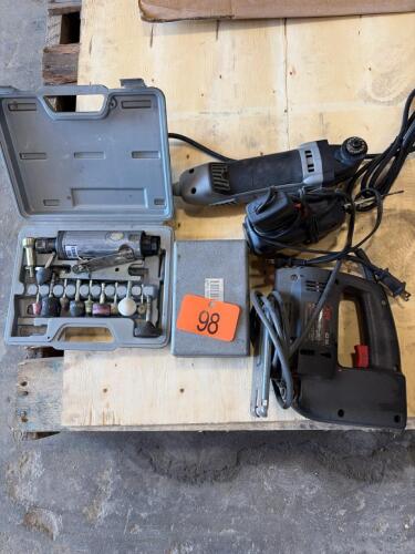 Dremel soldering gun and jigsaw