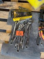 Assortment of wrenches
